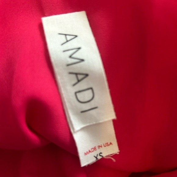 Anthropologie Amadi Tiered Cami Tank Top in Pink Rose Size XS - Picture 5 of 8